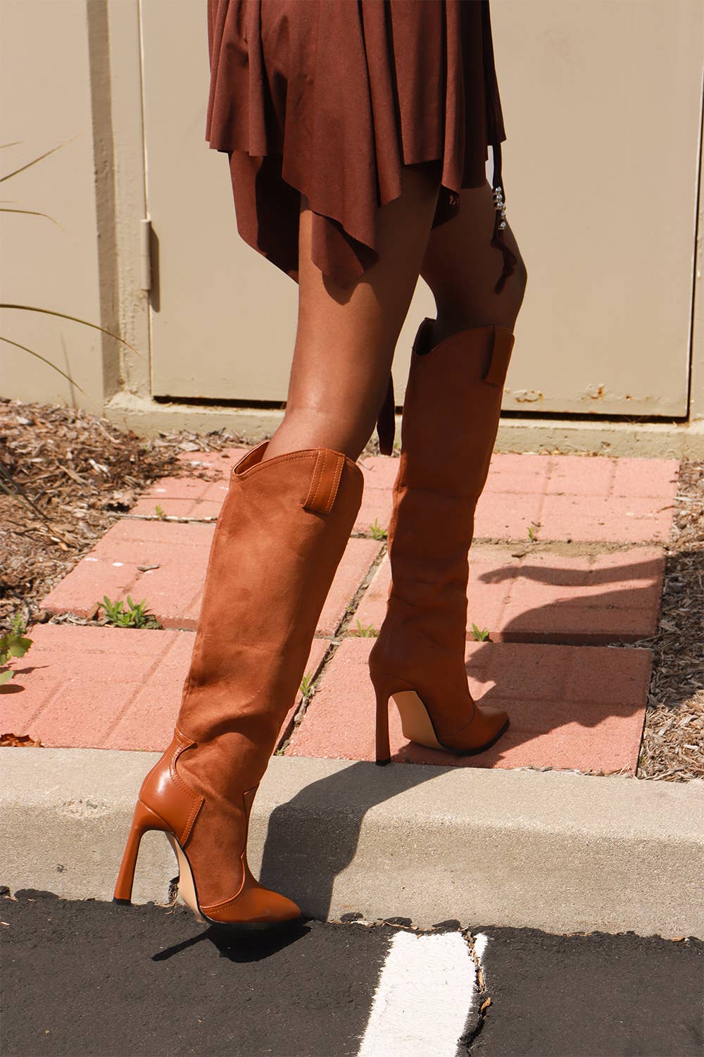 Suede & Leather Boot